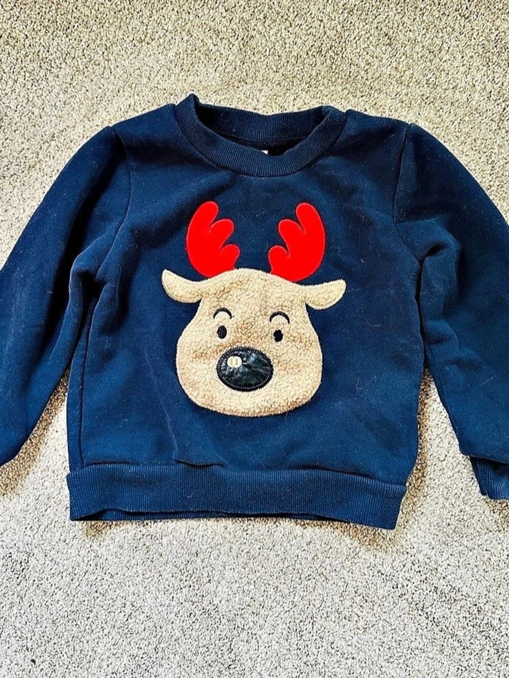 Kids Reindeer Sweatshirt, 3T